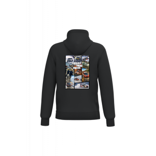 Sweat Shirt à Capuche Unisexe Monte Carlo Driver