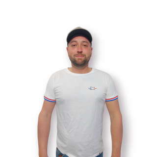 T-shirt Homme French Potentiel Blanc