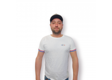 T-shirt Homme French Potentiel Blanc