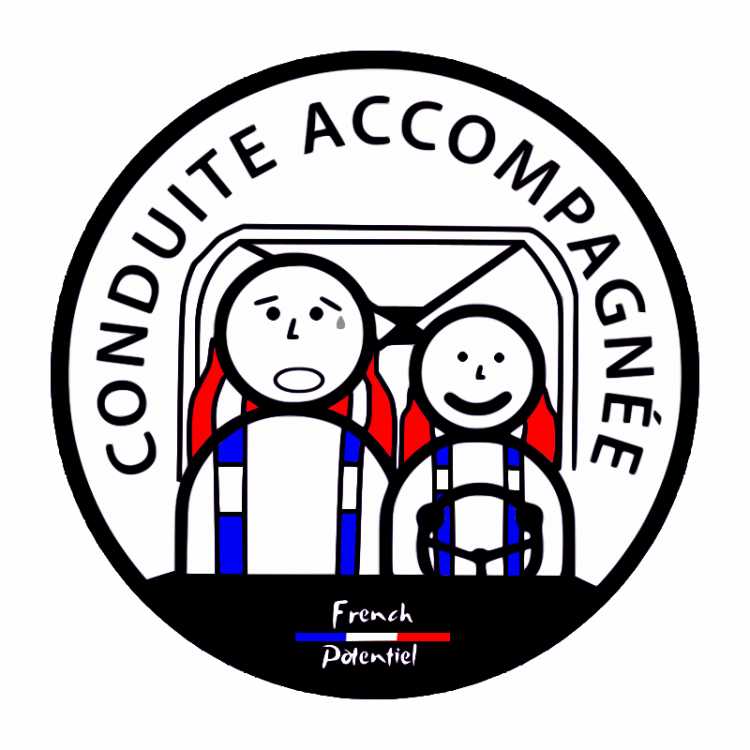 Sticker Conduite Accompagné